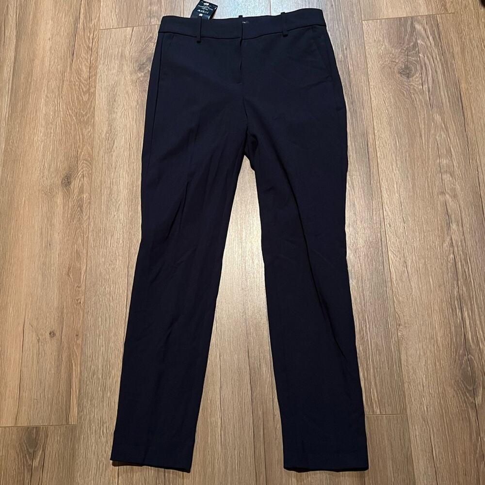 J. Crew Ruby Full Length Pant Women’s Navy Blue NWT 6P
